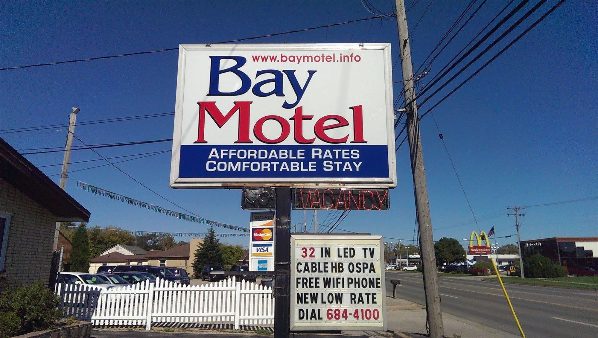 Bay Motel By Oyo Бей-Сити Экстерьер фото